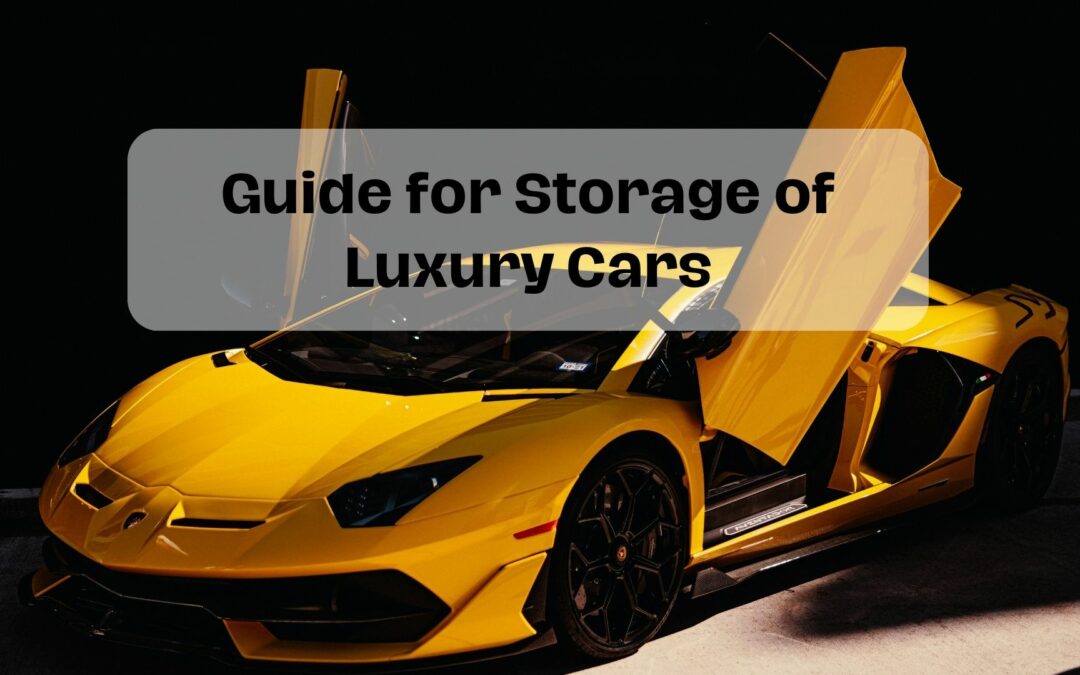 Your Go-To Guide for Storage of Luxury Cars